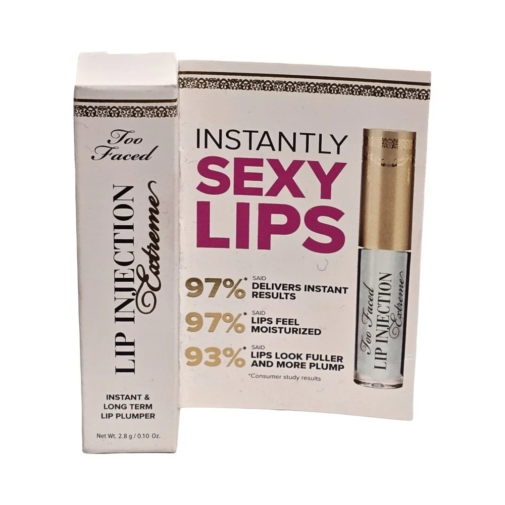 Too Faced Lip Injection Extreme Instant & Long Term Lip Plumper 2.8g 0.10 oz NEW